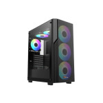 PC Power PG-H450 BK Zero Mesh M-Atx Gaming Casing